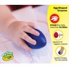 Crayola My First Palm Grasp Crayons, 3 Count, Washable Toddler
