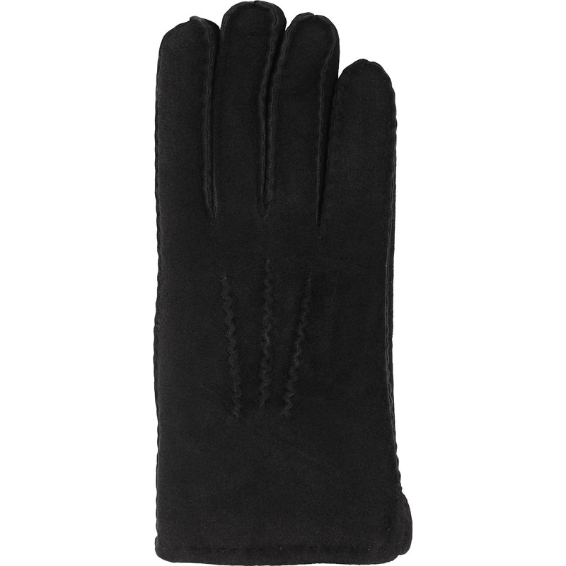Harrys-Collection HC Unisex Real Lambskin Gloves, Colours: Black, Size XXL