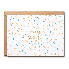 NTVShop Happy Birthday Card - Modern Birthday Card - Birthday Card For Her - Friend Birthday Card - Luxury Birthday Card - Birthday Card