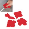Caulking Finisher Tools Abrasion Resistance 4 Different Shapes Reusability Caulking