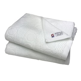 IM Series Imabari Brand Hotel Bath Towels, Set of 2, White