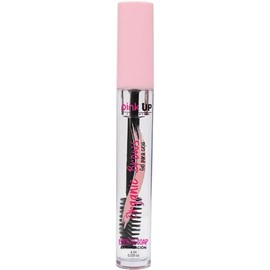 PINK UP Organic Brows Gel transparente para peinar la ceja Aporta definición y volúmen Máxima Fijación Suave textura Gel para cejas Maquillaje Rimel Modelo PKOE01