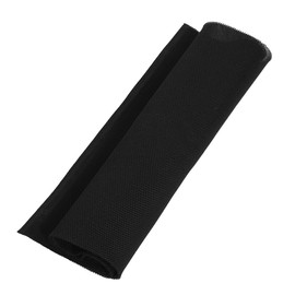 MAGT Speaker Fabric, Dustproof Speaker Cover, Stereo Audio Speaker, Mesh Grill Cloth, 1.4 m x 0.5 m (Black)