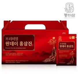 Donguisam [Dongui Ginseng] Premium One Day Red Ginseng Gin 50ml x [30 packets / 60 packets] Select option 2 sets (60 packets) / [동의삼] 프리미엄 원데이 홍삼진 50ml x [30포 / 60포] 옵션선택 2세트(60포)