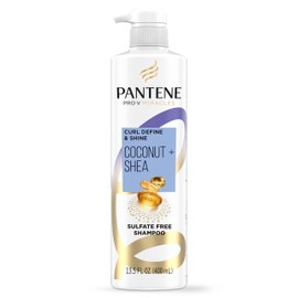 Pantene Pro-V Miracles Curl Define & Shine Coconut + Shea Sulfate-Free Shampoo, 400 mL