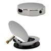Westbrass European Style Trim for Cable Drive Bath Waste, Polished