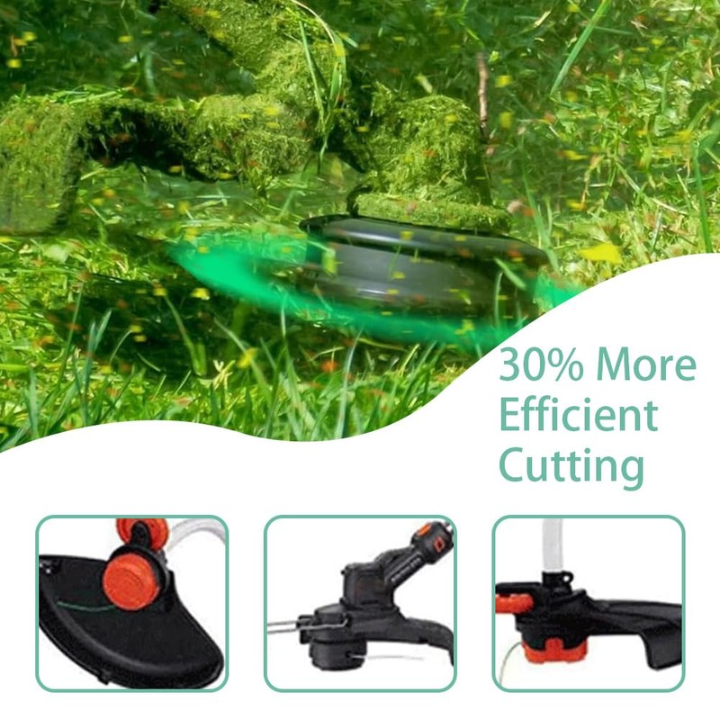 3PACK String Trimmer Line, Replacement Spool,Compatible with Black & Decker