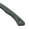 Foldable Beard Blade Holder Stainless Steel Composite Wood Beard Knife