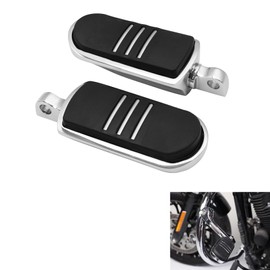 TCMT V-Factor Streamliner Style Footpegs Foot Rest Fits For Harley Softail Sportster Dyna Touring Models