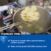 Hicook Stainless Steel Kitchen Spider Strainer Skimmer Ladle Food Dumpling