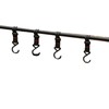 Camping Racks Aluminum Alloy Folding Triangular Shelf Collapsible Hanging Organizer