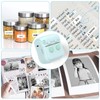 Meagtlva Mini Sticker Printer - Pocket Inkless Thermal Printer with