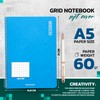 DOJA Barcelona Notebook A5 squared notebook, A5 squared with soft