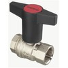 Oventrop OV Optibal Ball Valve DN 25 1 Nickel-Plated with Toggle Handle