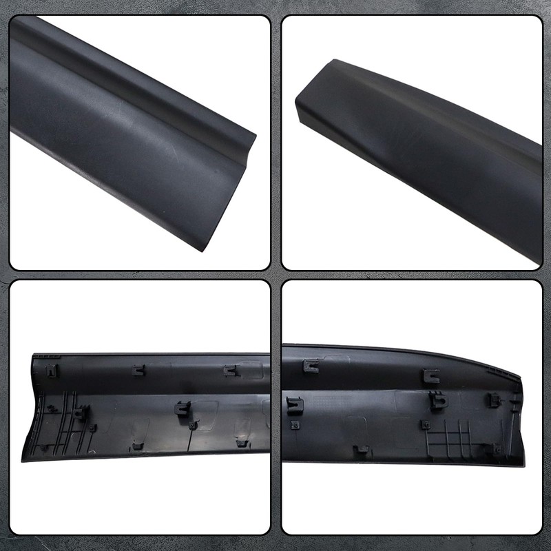 SecosAutoparts Door Lower Molding Trim, Front Passenger Side, Fit for