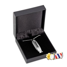 MD Mini Clipper Necklace & Lapel Pin Gift Set - Silver