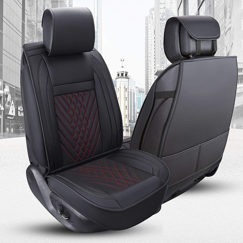 PLTCAT 2 Front Car Seat Covers Set, Car Seat Cushions