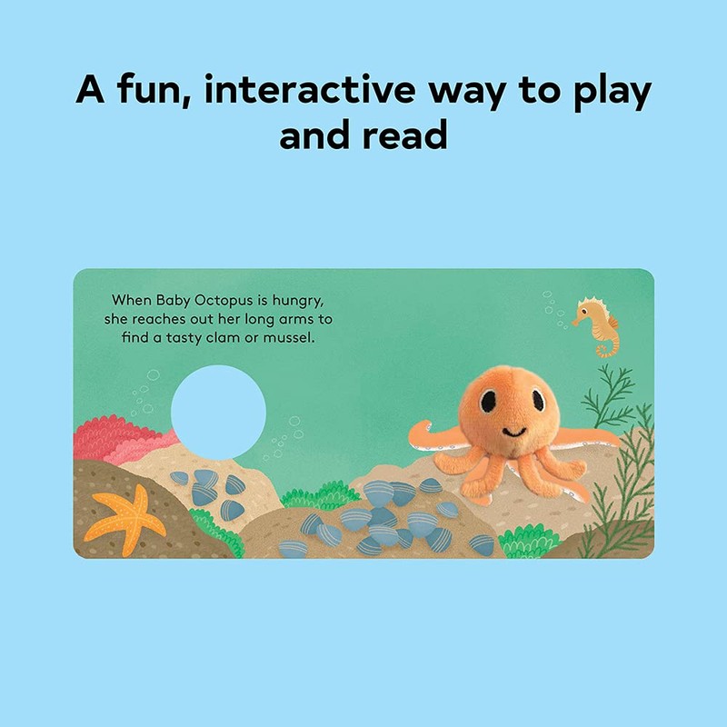 Baby Octopus: Finger Puppet Book