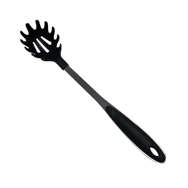 Nylon Spaghetti/Pasta Fork Spaghetti Server, 11.2", Black
