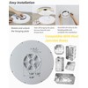 4Pack 12 Inch Dimmable LED Flush Mount Ceiling Light Panel,24W