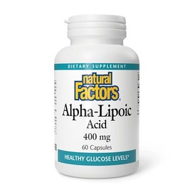 Natural Factors Alpha-Lipoic Acid 400 mg 60 Capsules                                                                                                  