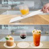 Armrouns Silicone Coasters for Drinks, Thickened Coasters Cup Mat, Heat