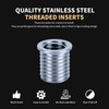 SENNMONN M10x1.5 Thread Repair Kit with 14mm Insert HSS Drill,