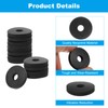 PATIKIL Flat Rubber Washers 20pcs 1" OD x 1/4" Inner