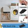 Furniture Levelers, 35 Piece Jar, Plastic Shims for Leveling, Black