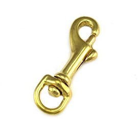 Bolt Carabiner 65 x 20 mm 3/8 Inch Pure Brass Carabiner