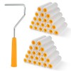 Mister Rui Paint Roller Covers, 40 Pieces, 4 Inch Paint