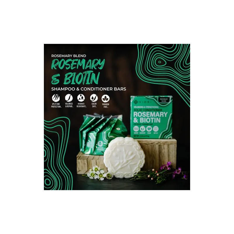 Viori Solid Shampoo Volumizing Strengthening 90g