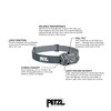 PETZL Tikka Headlamp - Compact 350 Lumen Light with Red