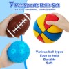 teytoy Balls for Toddlers 1-3,Toddler Sports Toys,Set of 7 Kids