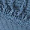 EBETA E Stool Cover Jacquard Cover Ottoman Footstool Cover (Denim