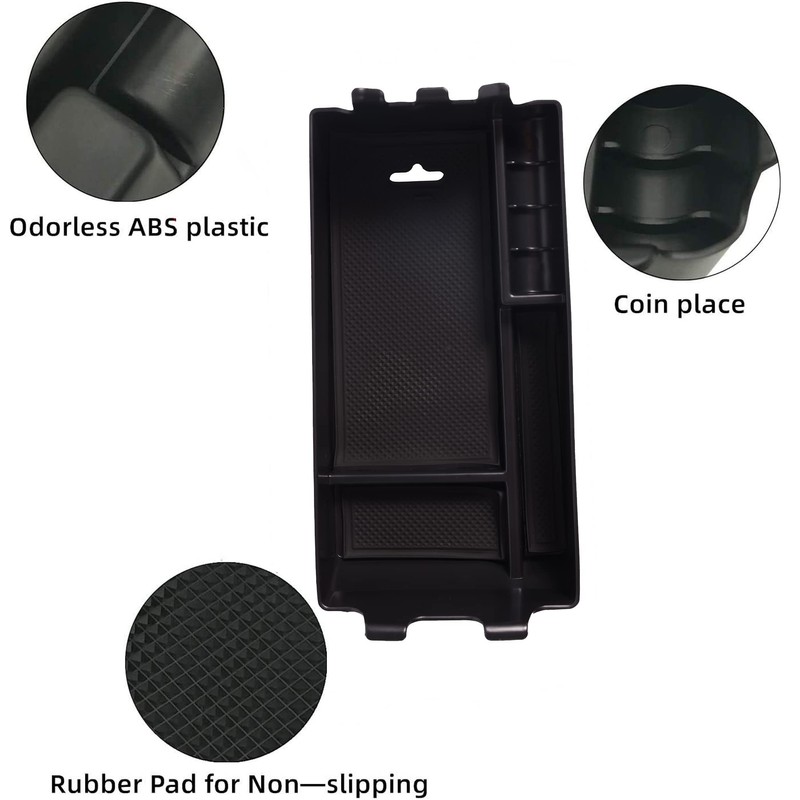Storage Box Organizer Holder Center Console Armrest For E Class