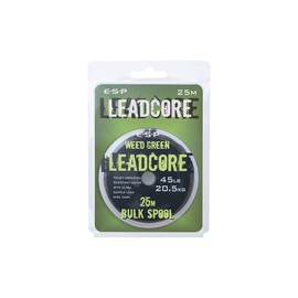 ESP Leadcore Bulk Weedy Green - ELLC045B