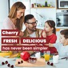 SCHVUBENR 7-IN-1 Large Cherry Pitter Tool - Portable Cherry Corer