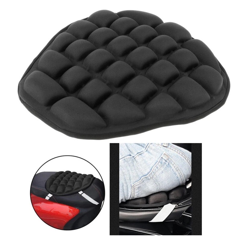 Maxhanest Universal Motorcycle Comfort Gel Seat Cushion Pillow Pad Pressure