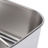 Stainless Steel Lunch Storage Box with Bamboo Lid Portable Camping