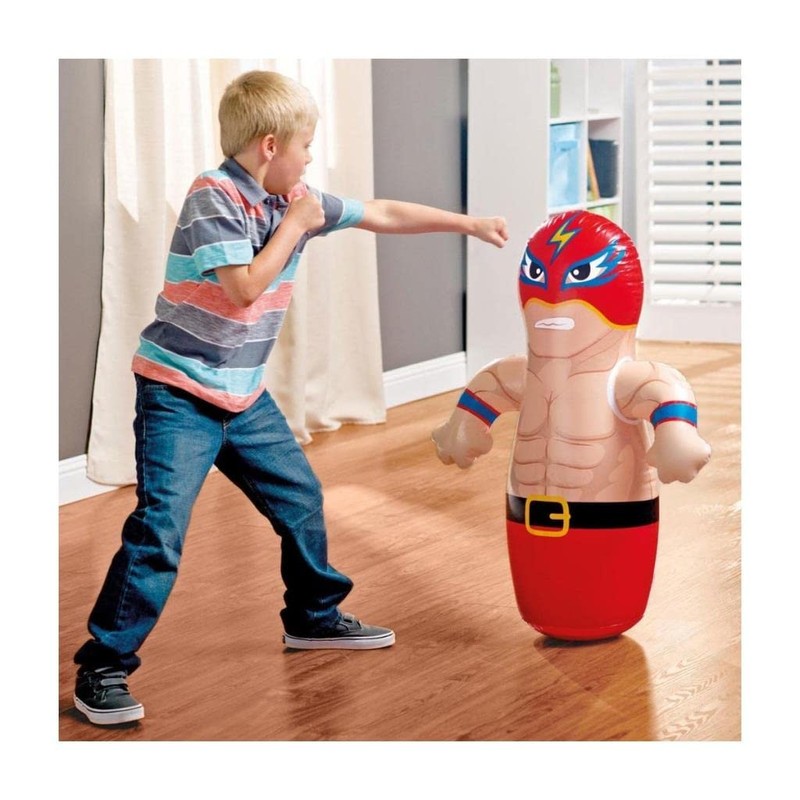 Intex 44672 - Personaggio Gonfiabile 3D, 91x72cm, Modelli Assortiti, 1