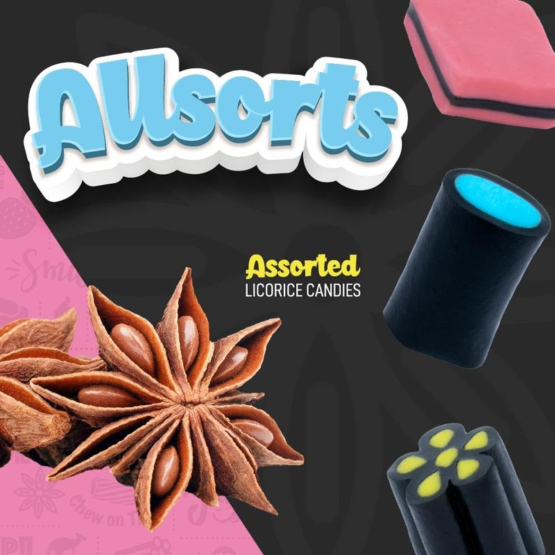 Wiley Wallaby 8 Ounce Allsorts Gourmet Australian Style Soft &