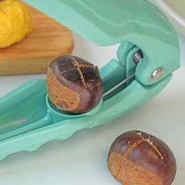 Chestnut Clip Sheller,Portable Nut Cutter Chestnut Peeler Tool - Multi-Functional Kitchen Tools Nut Cracker Pliers for Kitchen, Restaurant