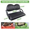 10L0L Golf Cart Seat Covers for Club Car Precedent,Diamond Pattern,Vinyl