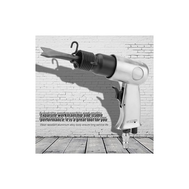 Martillo Neumático para Romper Hormigón, Kit de Martillo de Cincelado