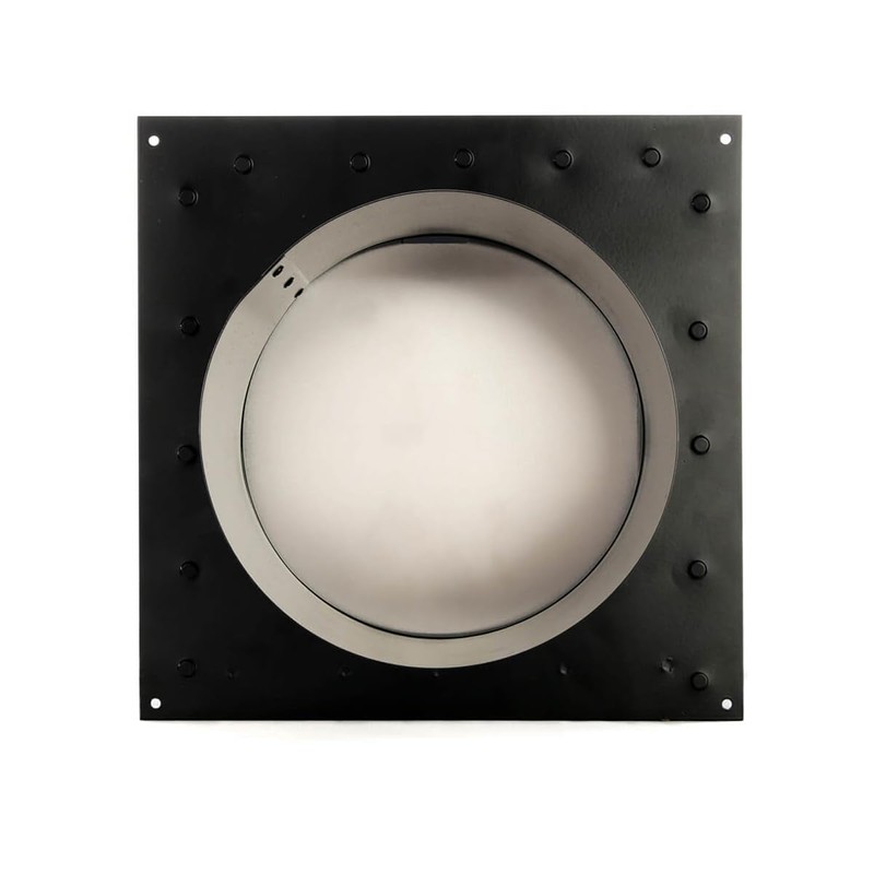 RDP Heavy Duty Hooded Wall Vent with Spring Loaded Damper
