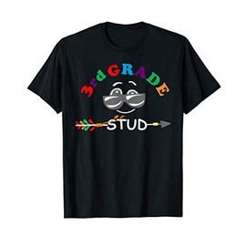 3rd Grade Stud Cool Sunglasses Back To School for boy girls T-Shirt