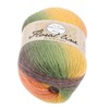 jojofuny 1Roll Gradient Hand Knitting Wool Yarn Approx for DIY