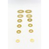 Brass Washers Form A M10, 10.3mm Inner Diamater x 20mm