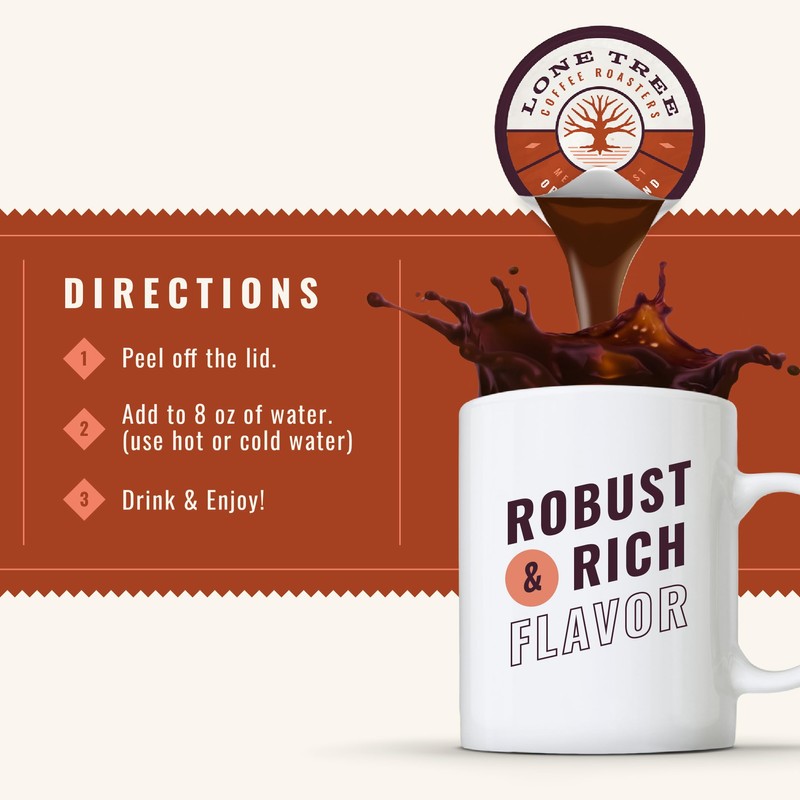 Lone Tree Coffee Concentrate Single Serve Liquid Pods by Java